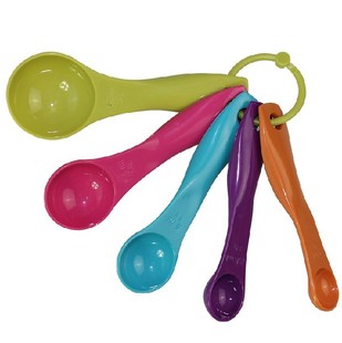 彩色5件套量勺 加厚出口款 克度量勺 烘焙工具