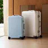漫游行李箱ins网红新款 铝框万向轮旅行箱登机箱20寸皮箱子24男 女