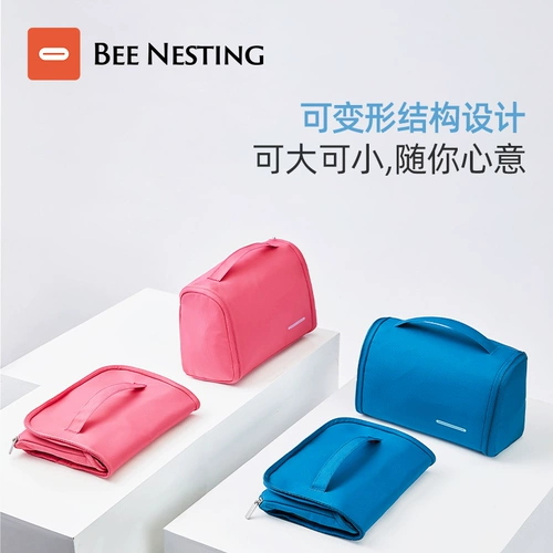 Косметичка, вместительная и большая сумка-органайзер, мужская портативная водонепроницаемая сумка через плечо для путешествий