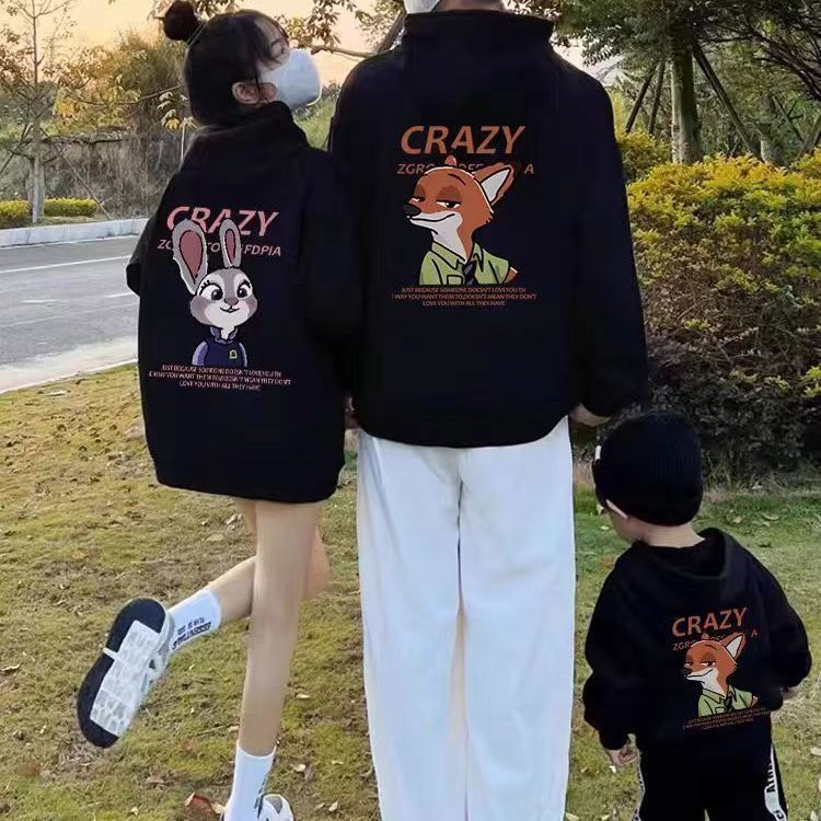 特别的亲子装一家三口四口卫衣