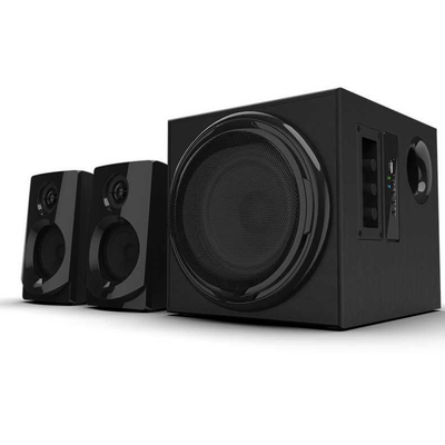 Computer Speaker Active Heavy Subwoofer Home 2.1 Desktop Blu