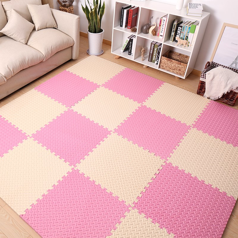 ´óºÅÅÝĵصæ60*60cmÎÞζ30x30¼ÓºñÆ´×°¿ÍÌü·¿¼äÆÌµæÓ×¶ùÔ°é½é½Ã×