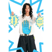 药九玖柒 1997邮政局 T恤180G 吉人手相 肌理男女宽松tee短袖