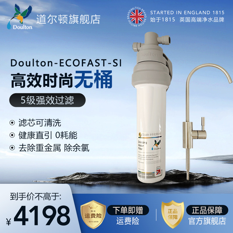英国进口道尔顿净水器EcoFast-SI家用直饮厨房净水机水龙头过滤器