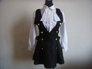 cosplay服装 cos妖狐x仆ss 白鬼院凛凛蝶cos服 髅髅宫歌留多