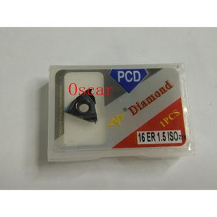 金刚石内外螺纹刀片16ER1.0/1.5/2.0/2.5/3.0/AG55/AG60 PCD宝石