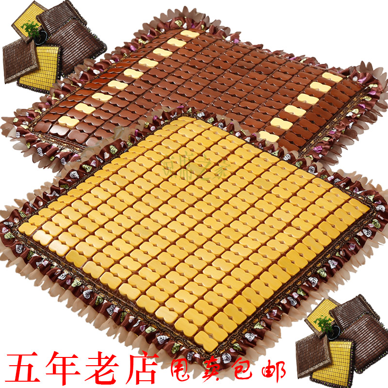 夏季麻将竹垫子凉席防滑加厚海绵软沙发办公椅坐垫学生板凳子椅垫