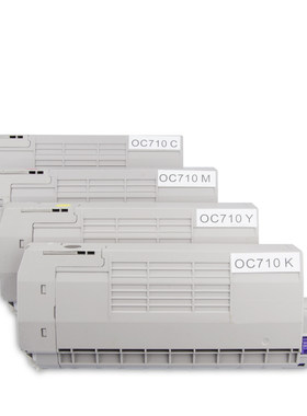 通众适用oki C710粉盒C711 C710dn C711dtn碳粉盒C710n墨粉C712  C712n硒鼓C610 C610dn  C612dn墨盒C612硒鼓