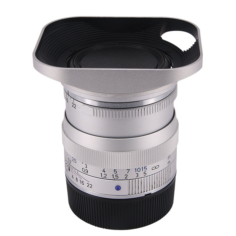 号歌正版 蔡司 ZEISS 35 F2 遮光罩 352 50 F2 35mm F2.8 ZM 银色
