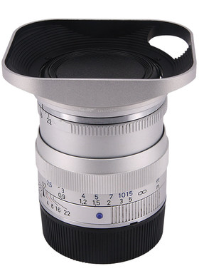 号歌正版 蔡司 ZEISS 35 F2 遮光罩 352 50 F2 35mm F2.8 ZM 银色