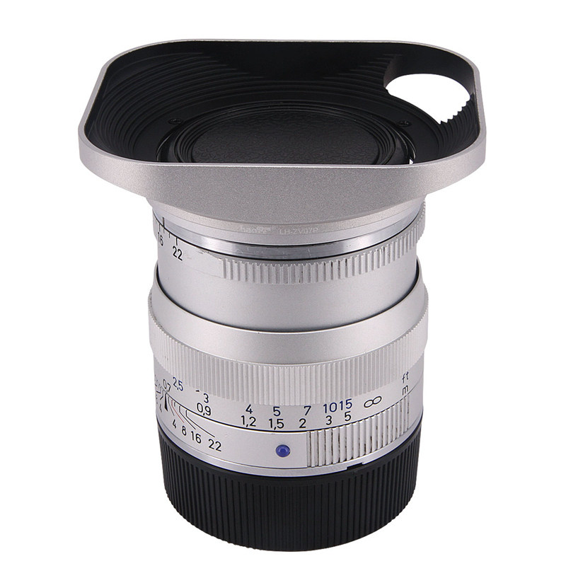 适配 蔡司 ZEISS 35 F2 遮光罩 352 50 F2 35mm F2.8 ZM 银色