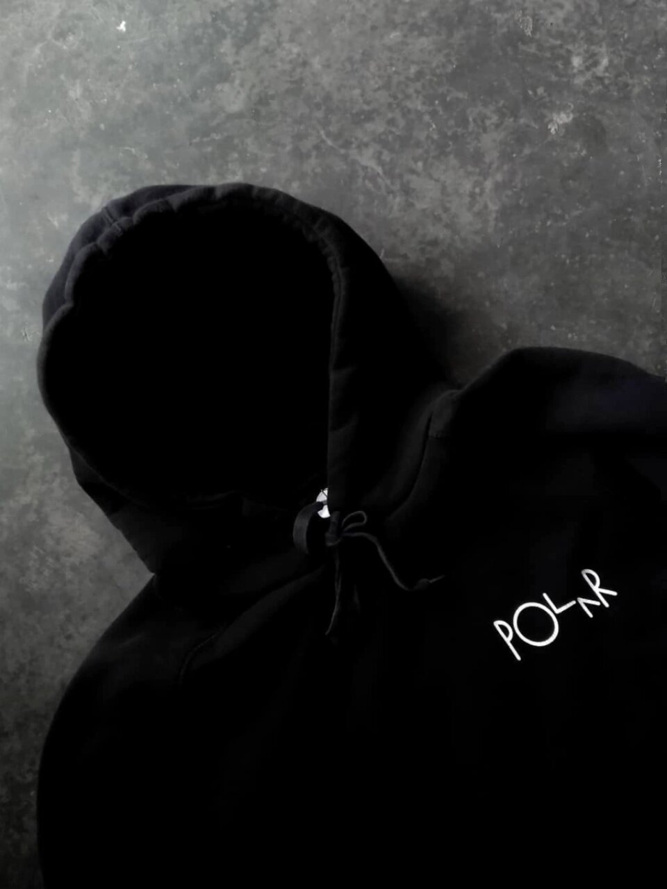 미국 헤비급 하이 스트리트 바이브 스타일 POLAR SKATE CO 틈새 트렌드 루즈하고 활용도가 높은 후드 스웨트셔츠