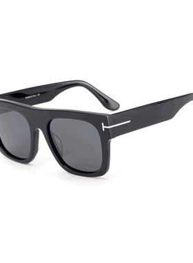 特姆福特复古方框近视墨镜