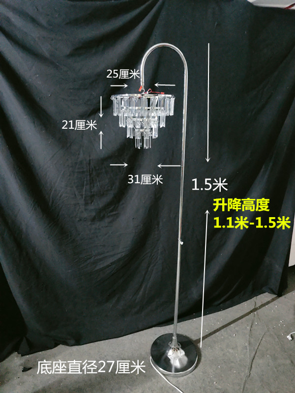 婚礼水晶路引厂家直销铁艺路引