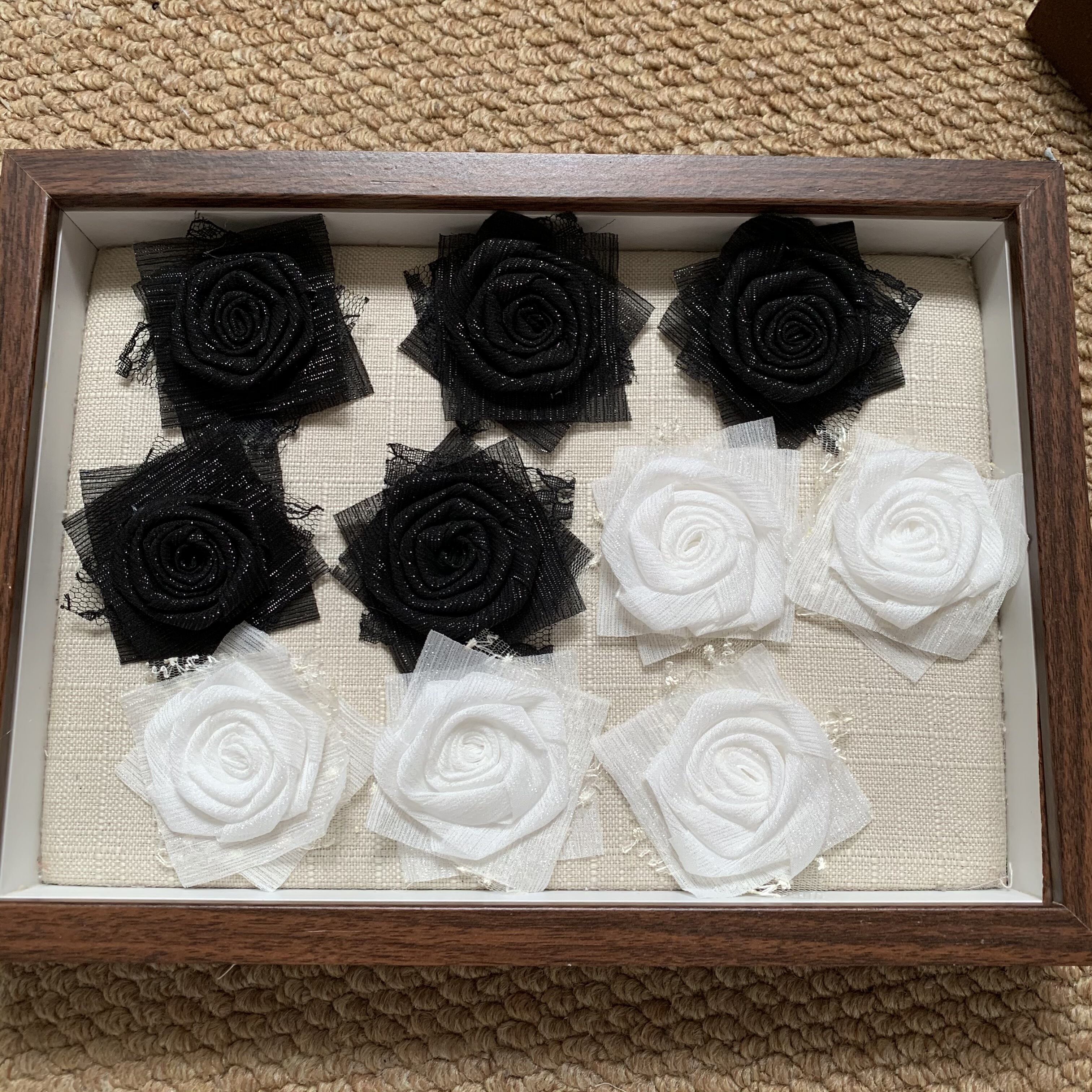 手作蕾丝玫瑰花朵diy发饰胸花辅料服装洛丽塔配饰配件发夹材料cos