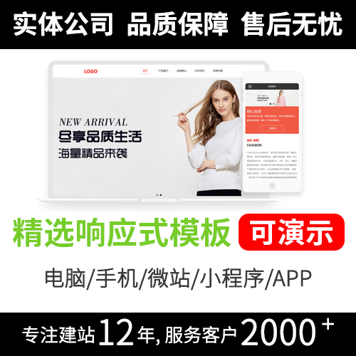 专业网站模板制作，提升品牌形象 网站模板R210