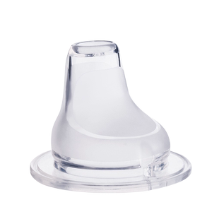 安配奶嘴鸭嘴通用扁嘴6个月以上适配贝亲宽口径婴儿宝宝奶瓶配件