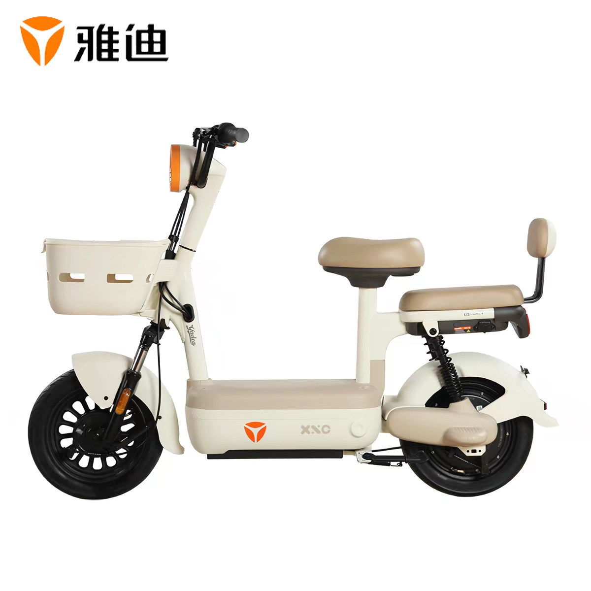雅迪电动车新款元宝-G新国标电动车48V21A可上牌通勤代步车