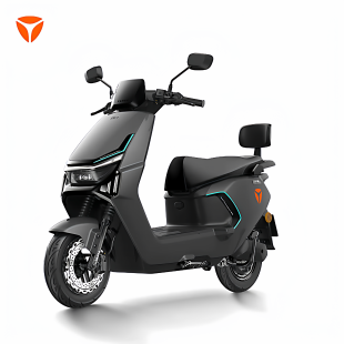 雅迪电动车T35 电动摩托车长续航踏板车电瓶车可上牌 M劲享版