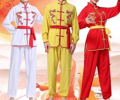 打鼓服演出2023武术服太极服