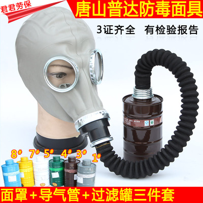 普达喷漆化工氨气装修防毒面具