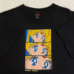 Sailor 短袖 Moon美少女战士 sleeve T恤 Short Autismss宝藏屋