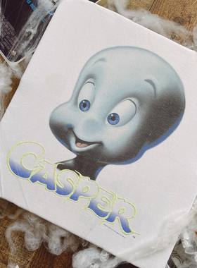 casper鬼马小精灵趣味卡通印花青年潮牌男士oldschool夏季时尚T恤
