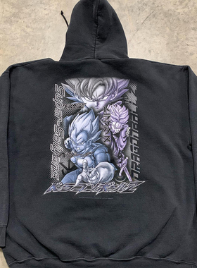 Dragonballs cartoon Hoodie Sweatshirt Unisex龙珠动漫连帽卫衣