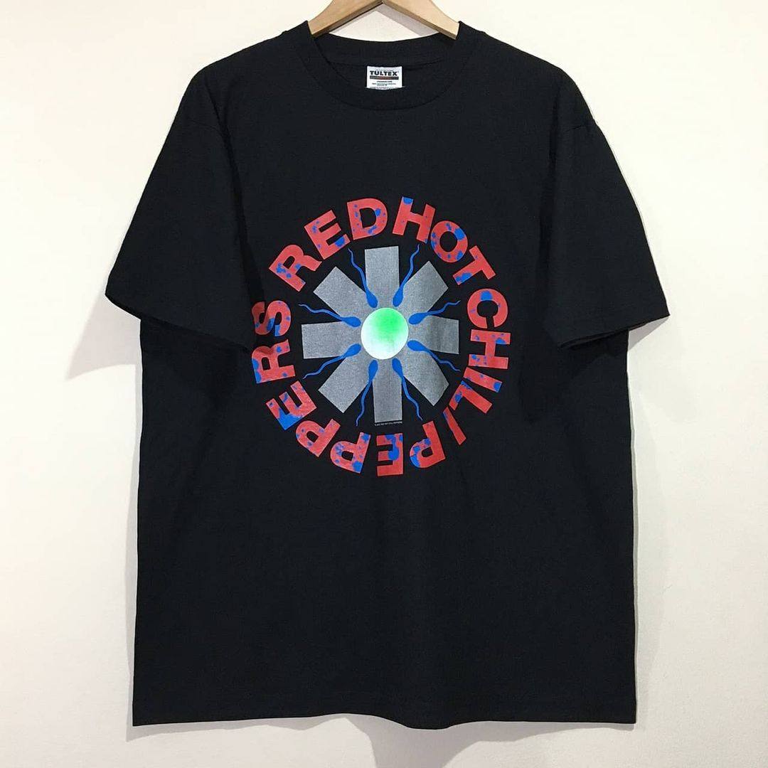 红辣椒乐队vintaget恤oshiphop