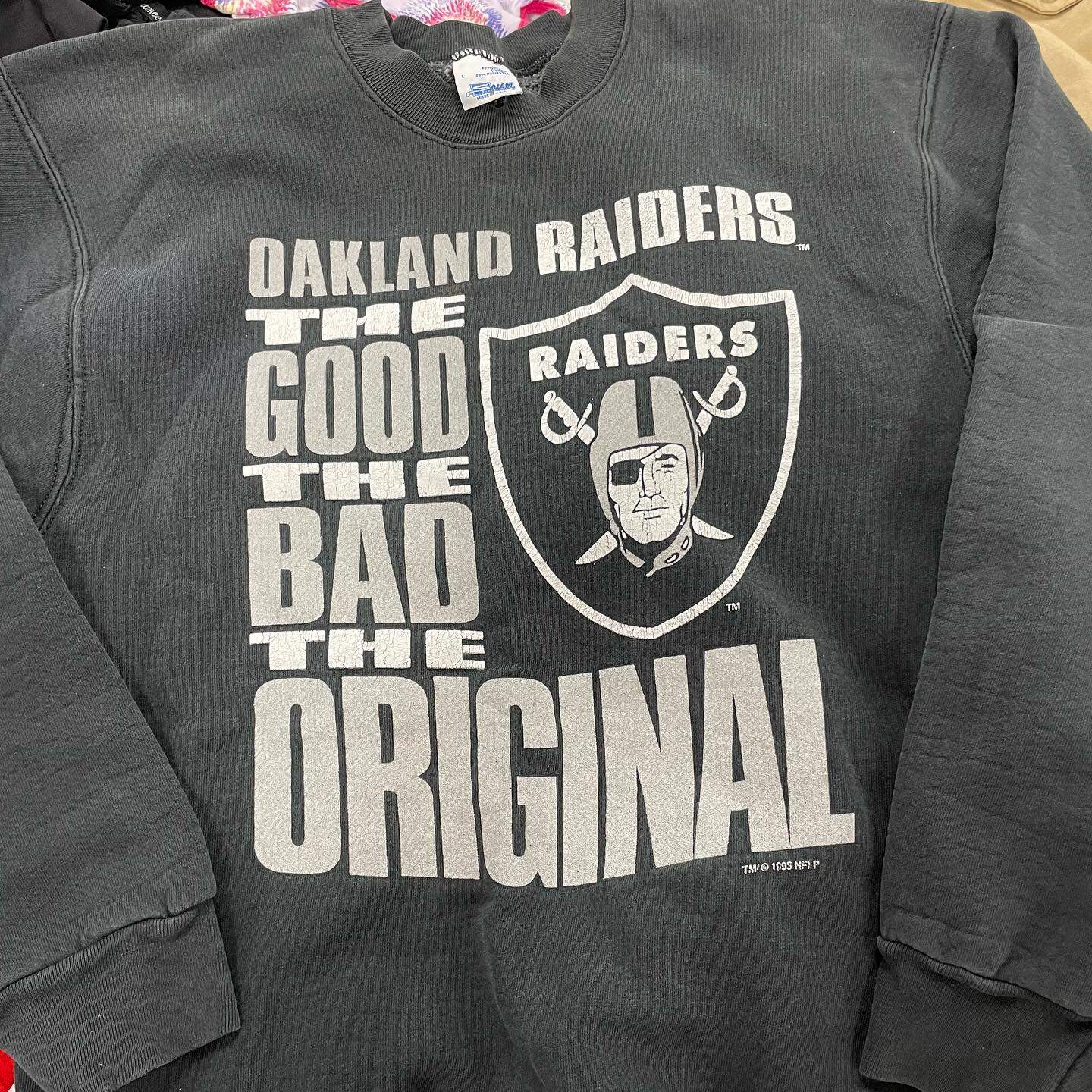 자폐증의 보물창고  OAKLAND RAIDERS 스웨트셔츠OAKLAND RAIDERS 스웨트셔츠