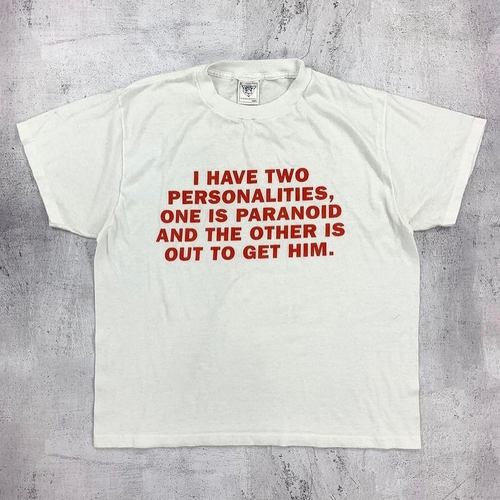 Autismss宝藏屋！基础款Red English Oversize宽松短袖t恤T-shirt