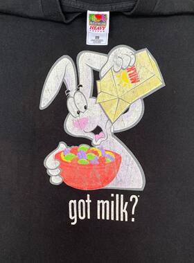 Autismss宝藏屋！好物推荐！可爱卡通兔子宽松大码456XL短袖T恤