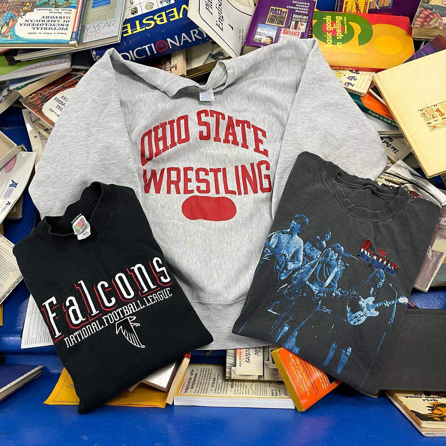 오하이오 주립대학교 크루넥 스웨트셔츠 오하이오 주립대학교 스웨트셔츠