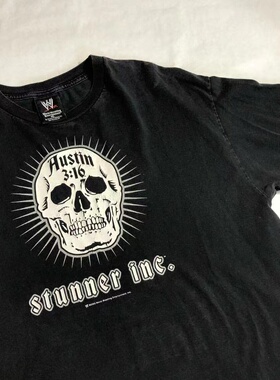 Autismss宝藏屋美式街头复古印花T恤ins男女情侣装短袖456XL