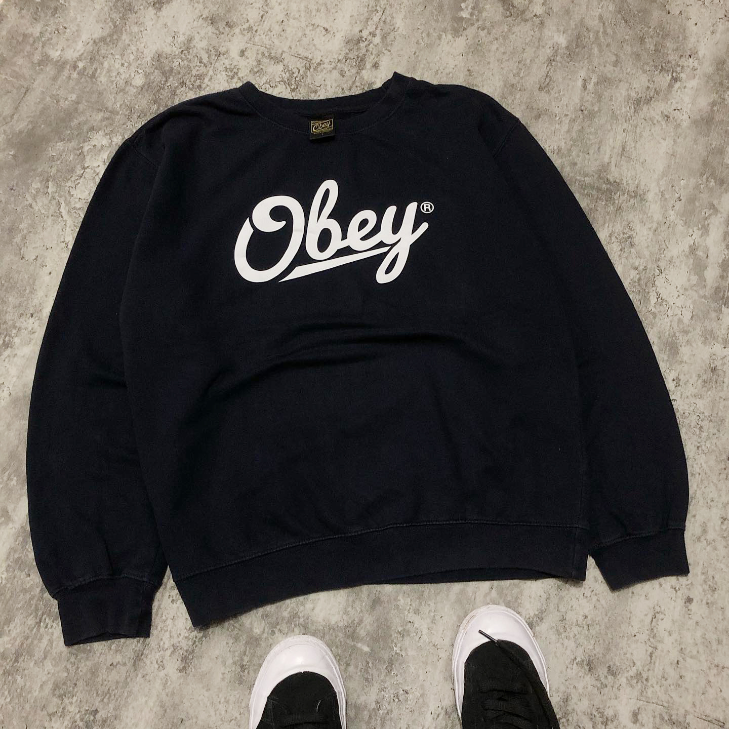 百搭青春流行潮流圆领卫衣