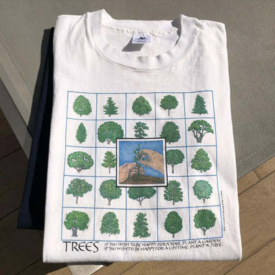 Autismss宝藏屋 好物推荐！种树高级独特别致小上衣清新短袖T恤