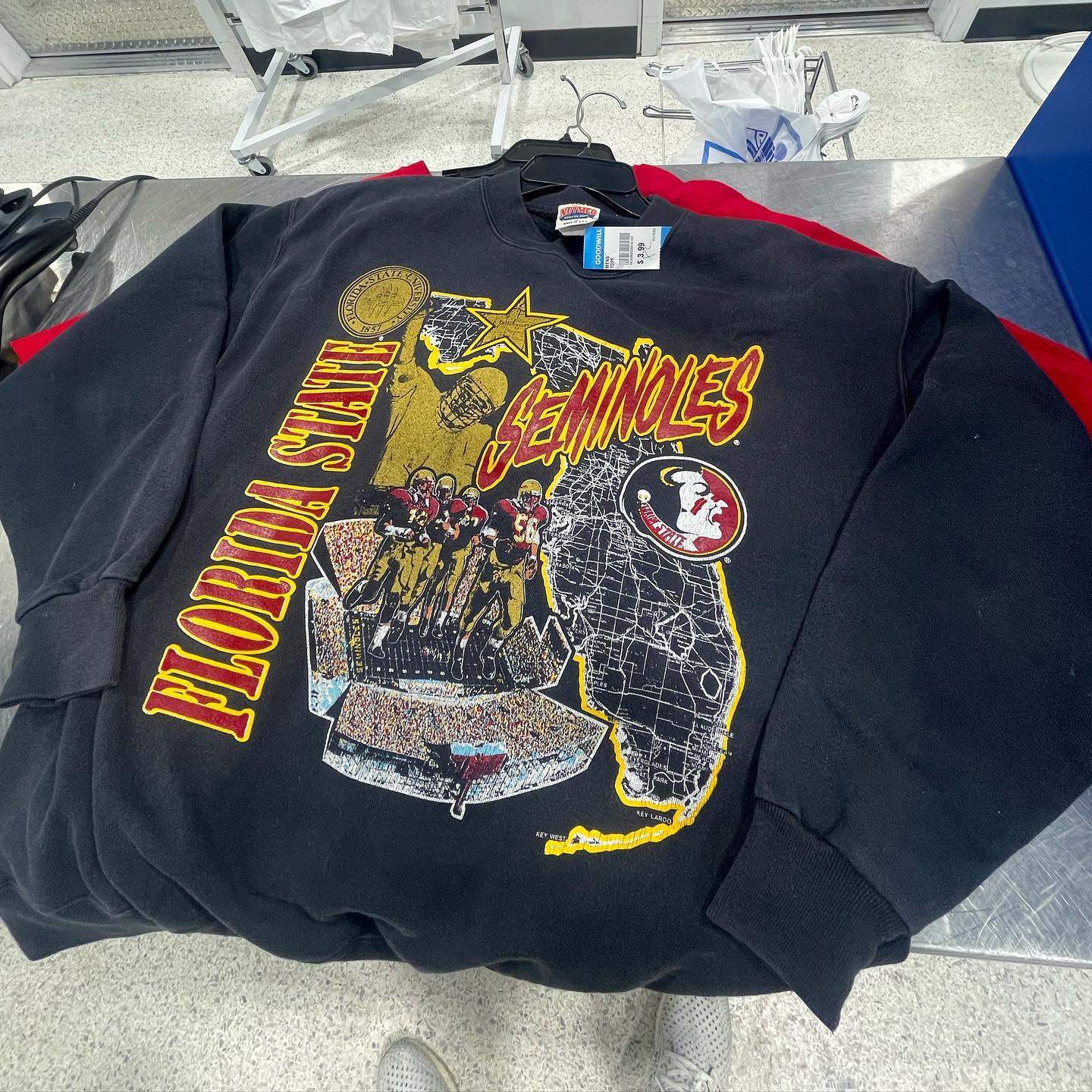 자폐증의 보물창고  FLORIDA STATE 스웨트셔츠FLORIDA STATE UNIVERSITY 스웨트셔츠