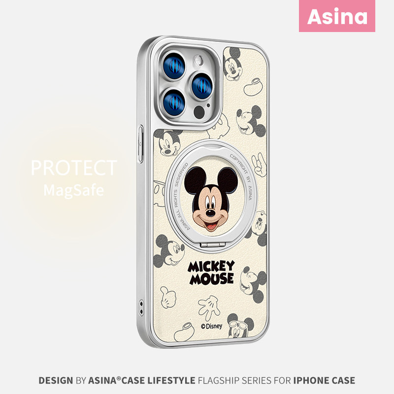 唐老鸭底纹适用苹果17手机壳15Promax防摔卡通支架壳13Pro全包高级ip14潮牌女联名16Promax迪士尼创意爆2026