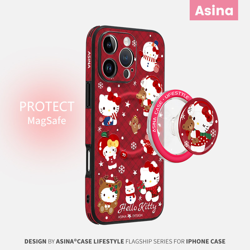 新春凯蒂猫适用iPhone17promax手机壳卡通全包15Pro磁吸本命年新款小米15潮牌14Promax高级蛇年12Pro支架2026,3C数码配件,手机保护套/壳,淘宝优惠券,粉丝福利购,淘宝优惠卷