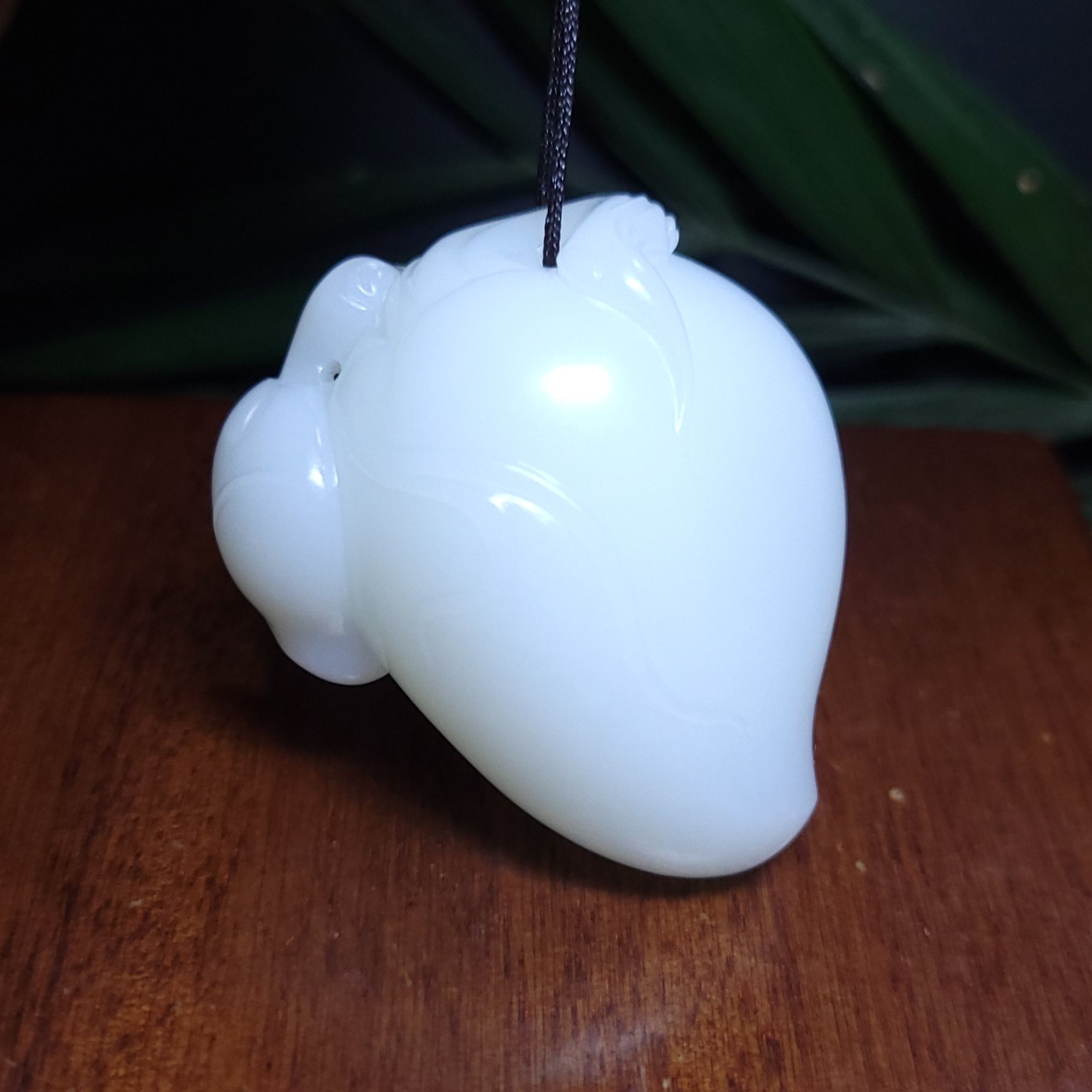 Z120905 55.1克，极糯白油膏顶细黑山三高羊脂白玉苏工大寿桃,珠宝/钻石/翡翠,其他,淘宝优惠券,粉丝福利购,淘宝优惠卷