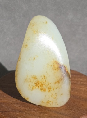 新疆的猫G122303 64.3克，56/36/22mm，超值超糯好型熟白玩籽