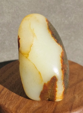 新疆的猫G120403 66.0克，55/31/22mm，特靓眼上乘枣红皮黄白籽