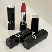 100经典 Dior迪奥烈艳蓝金丝绒哑光口红唇膏720 999