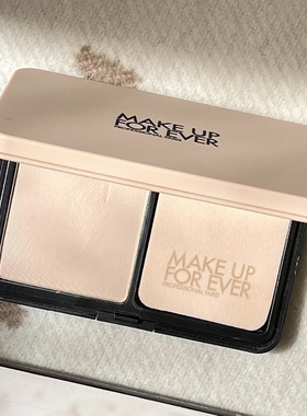 makeupforever玫珂菲丝绒无暇持妆粉饼1N00 1R02控油定妆11g新品