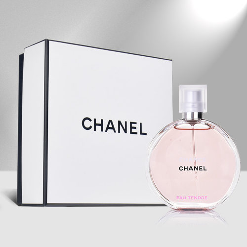 CHANEL香奈儿粉邂逅绿女士淡香水蔚蓝男士香水情人节礼盒
