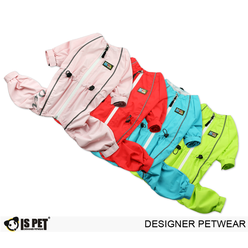 ISPET艾斯彼特 宠物服饰狗雨衣防风服户外雨衣 SS-050狗防寒服