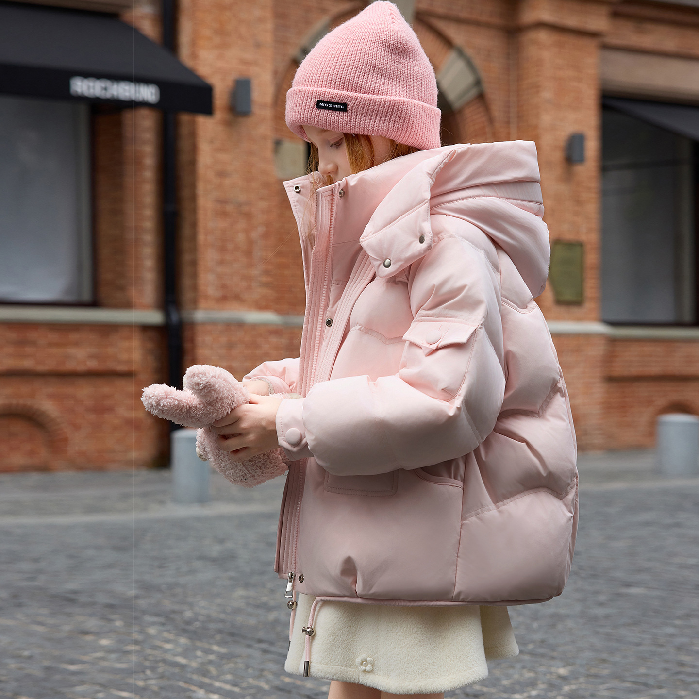 儿童羽绒服女童短款2025冬季新款加厚洋气女孩中大童保暖童装