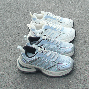 网面透气春夏秋运动鞋 炸街老爹鞋 休闲运动鞋