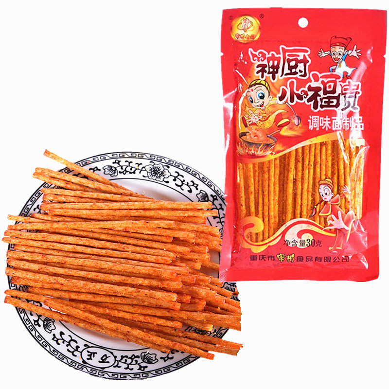 宗彬食品神厨小福贵调味面制品约30克批发