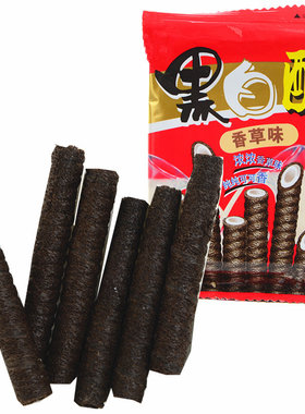 旺旺食品旺仔黑白配香草味膨化食品15克口味随机儿童喜爱批发